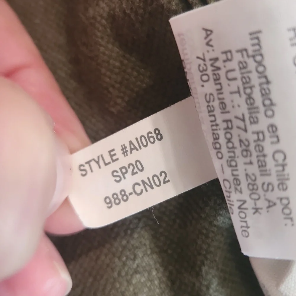 Madewell Khaki Utility Military Dispatch Cargo Green Jacket Size XXS - Picture 11 of 16